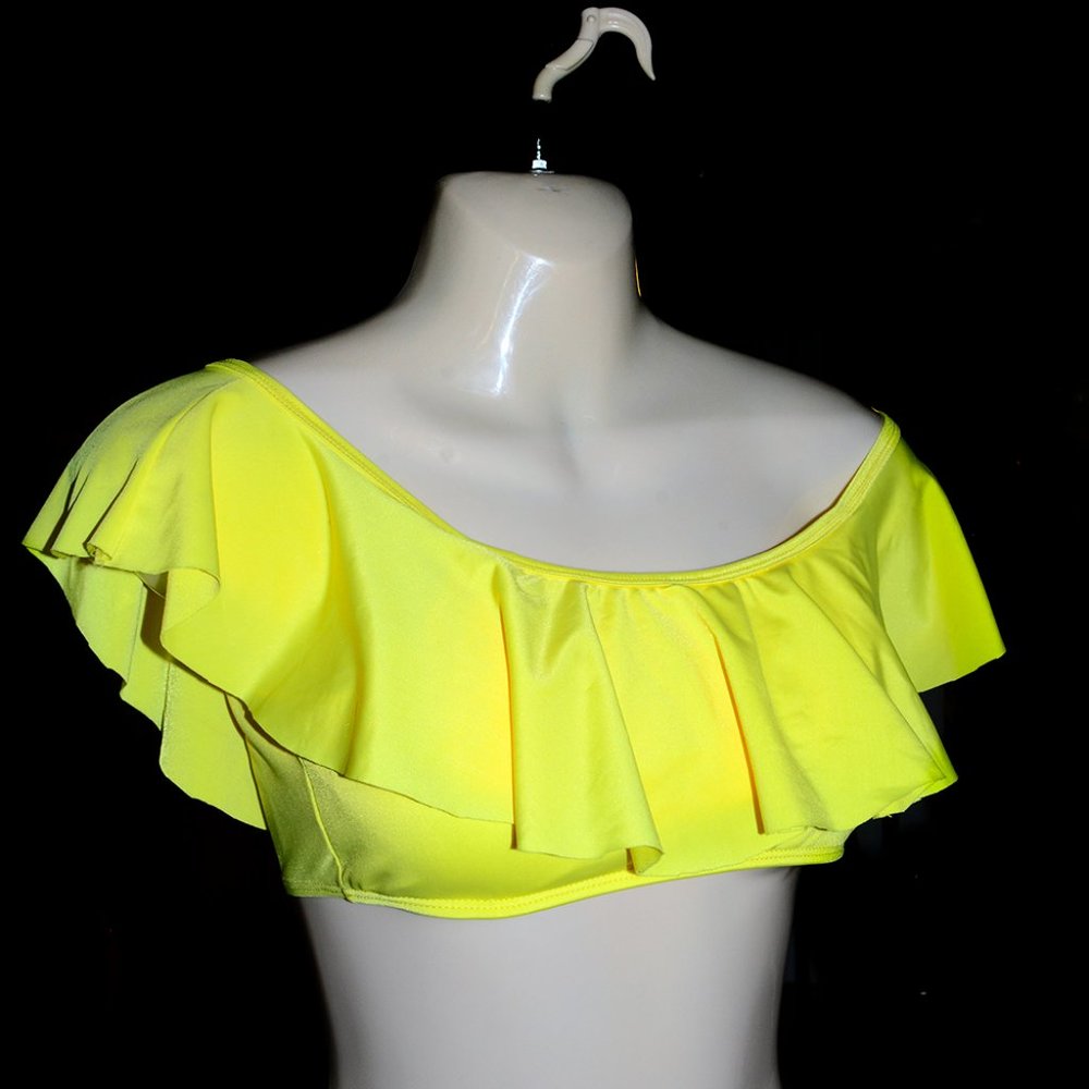 Yellow Bikini Top